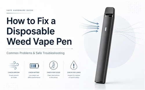 Kako popraviti olovku za vape za jednokratnu upotrebu? Uobičajeni problemi i ...